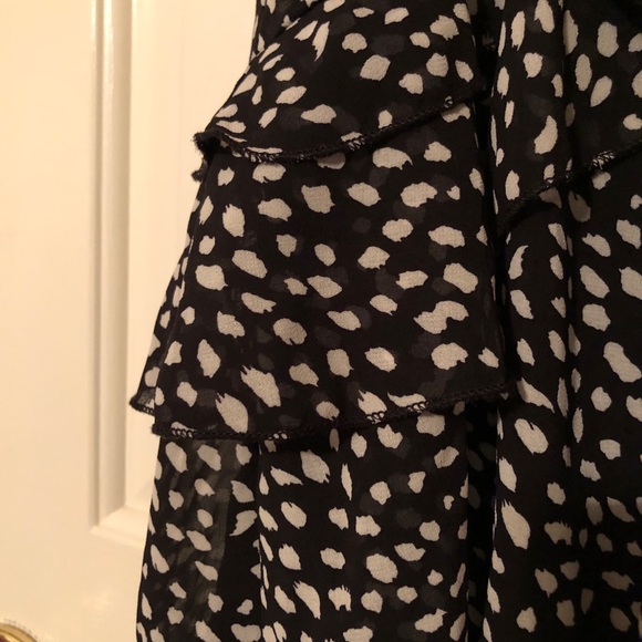 Bohme 4 Printed Ruffle Detailed Dress medium NWT - Picture 12 of 17